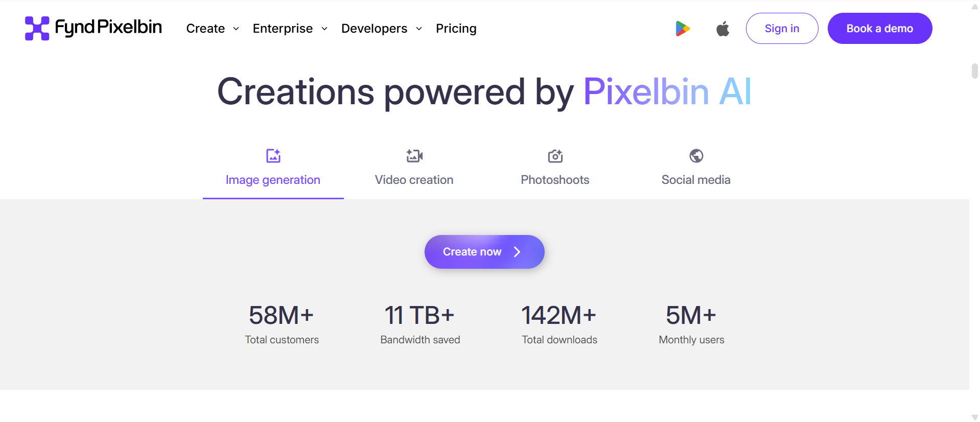 text Pixelbin AI