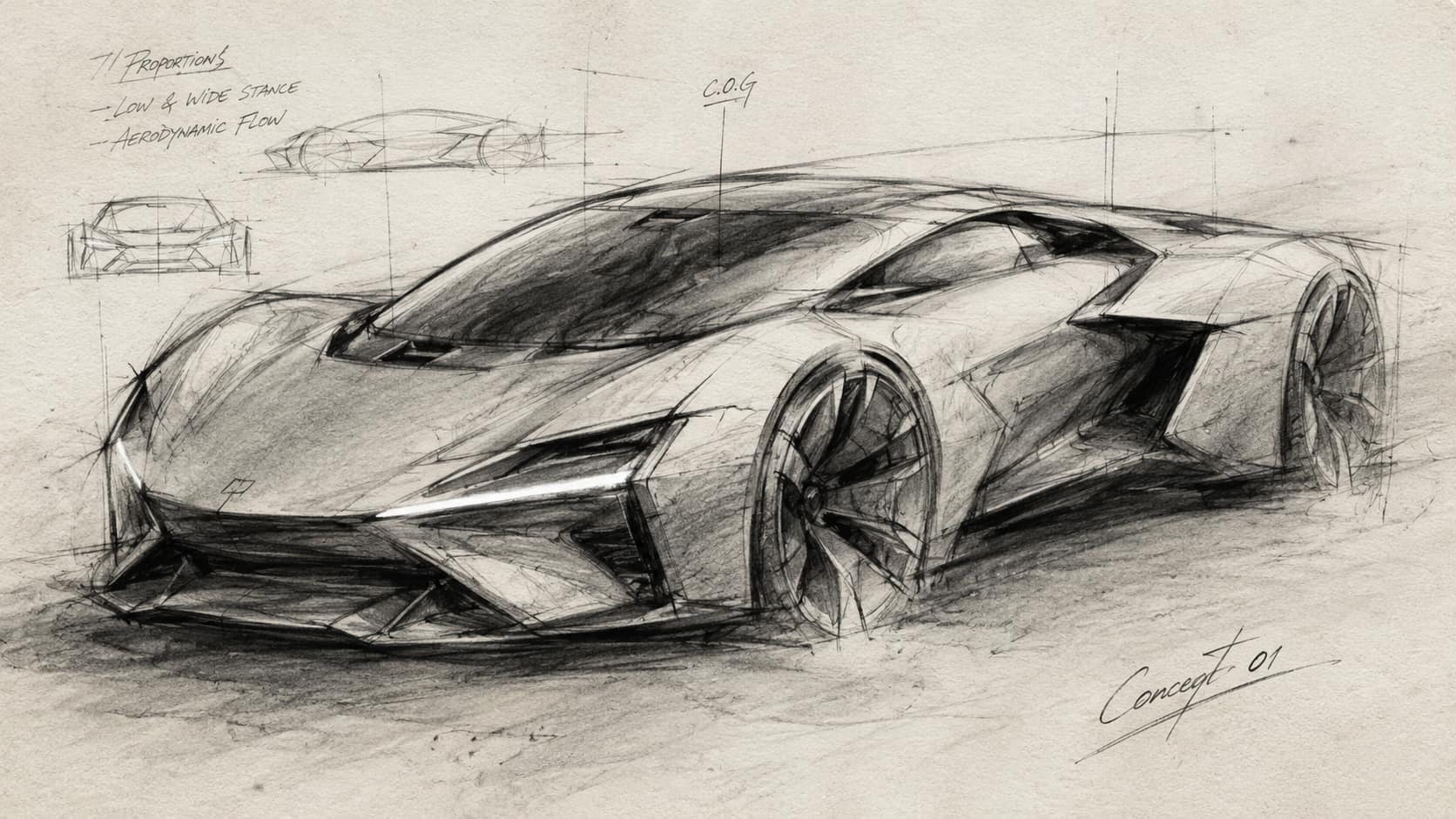 text Concept sketches