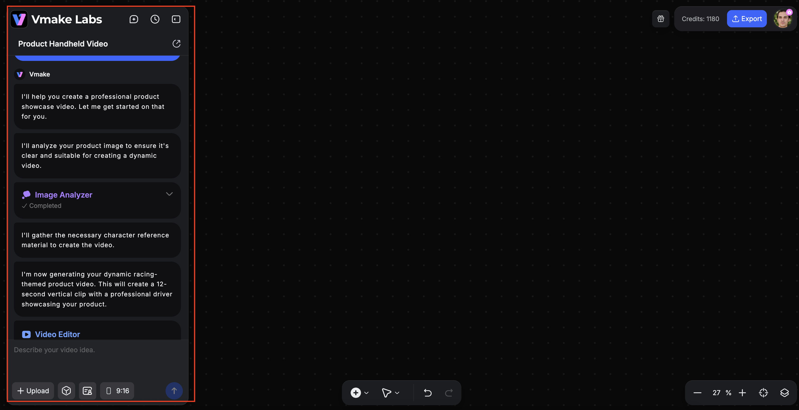 Generate the Video and Review the Draft