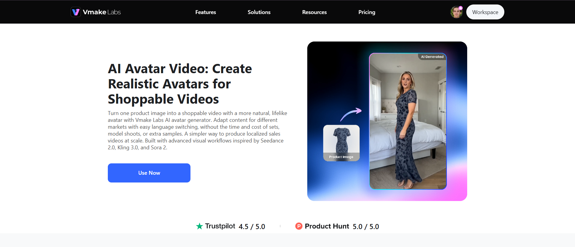Vmake Labs AI Avatar maker