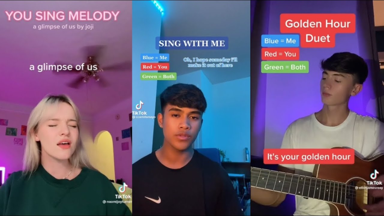 Singing duets