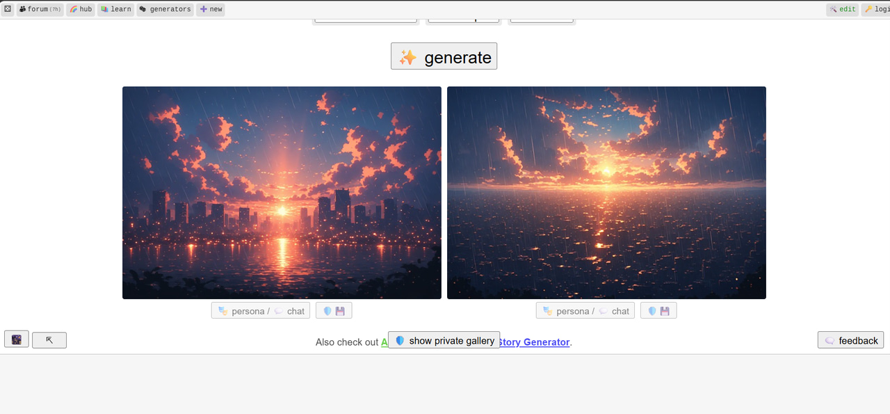 Generate, refine, and download your image