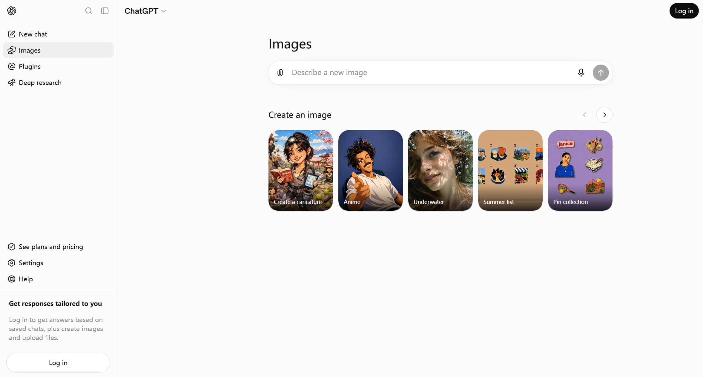 ChatGPT AI image generator