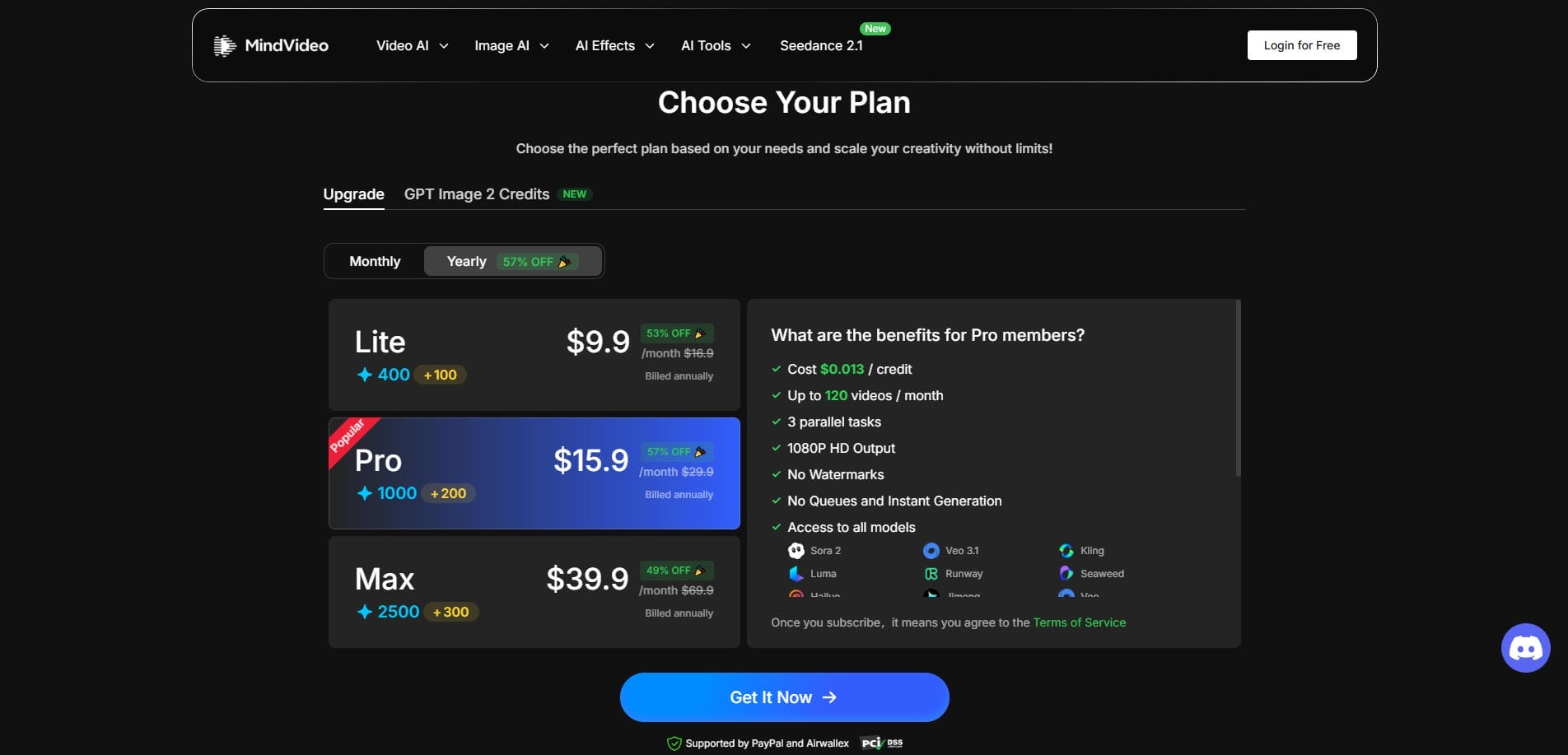 Mind Video AI review: how much does it cost?