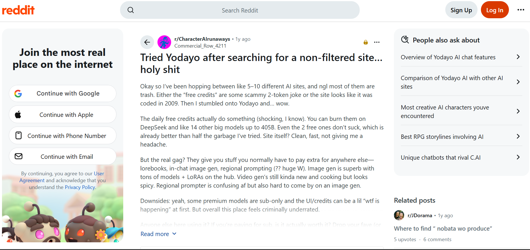 text Reddit