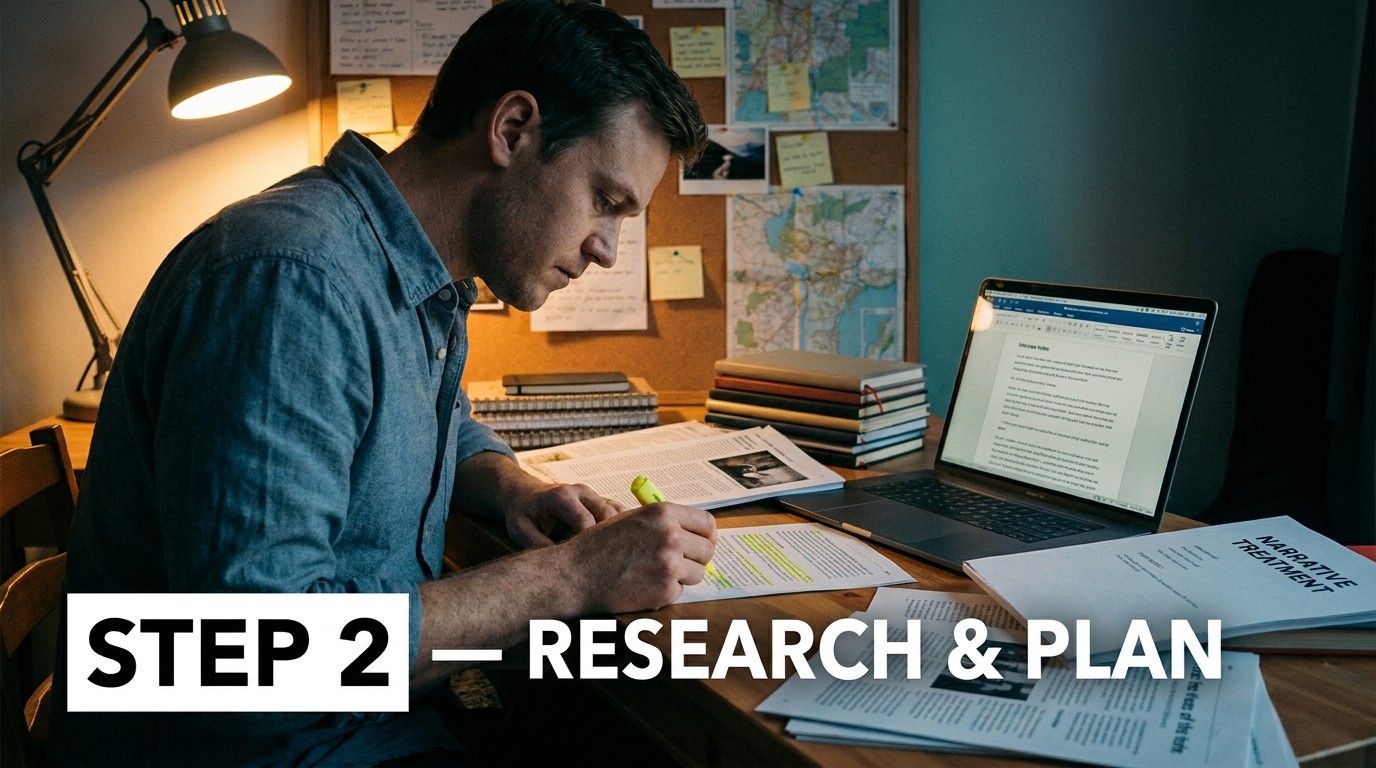 Research and plan your story