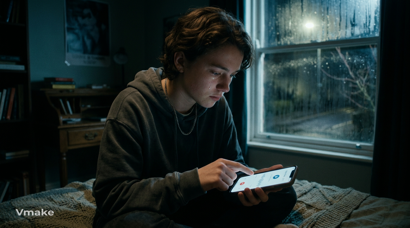 text the last voice note short film idea