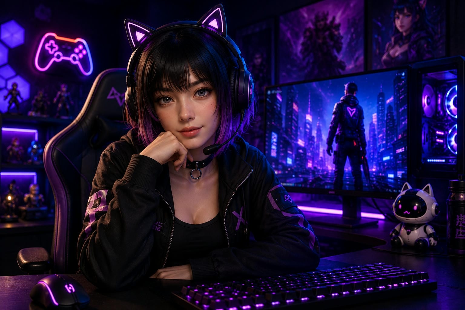 Gaming and entertainment AI influencers