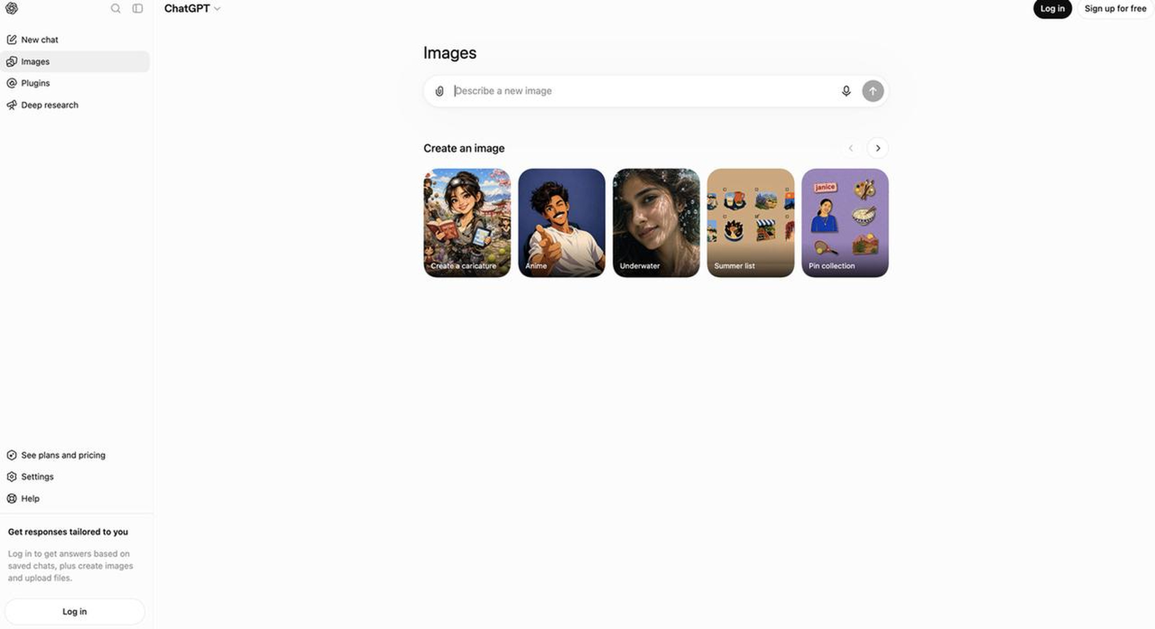 ChatGPT AI image generator