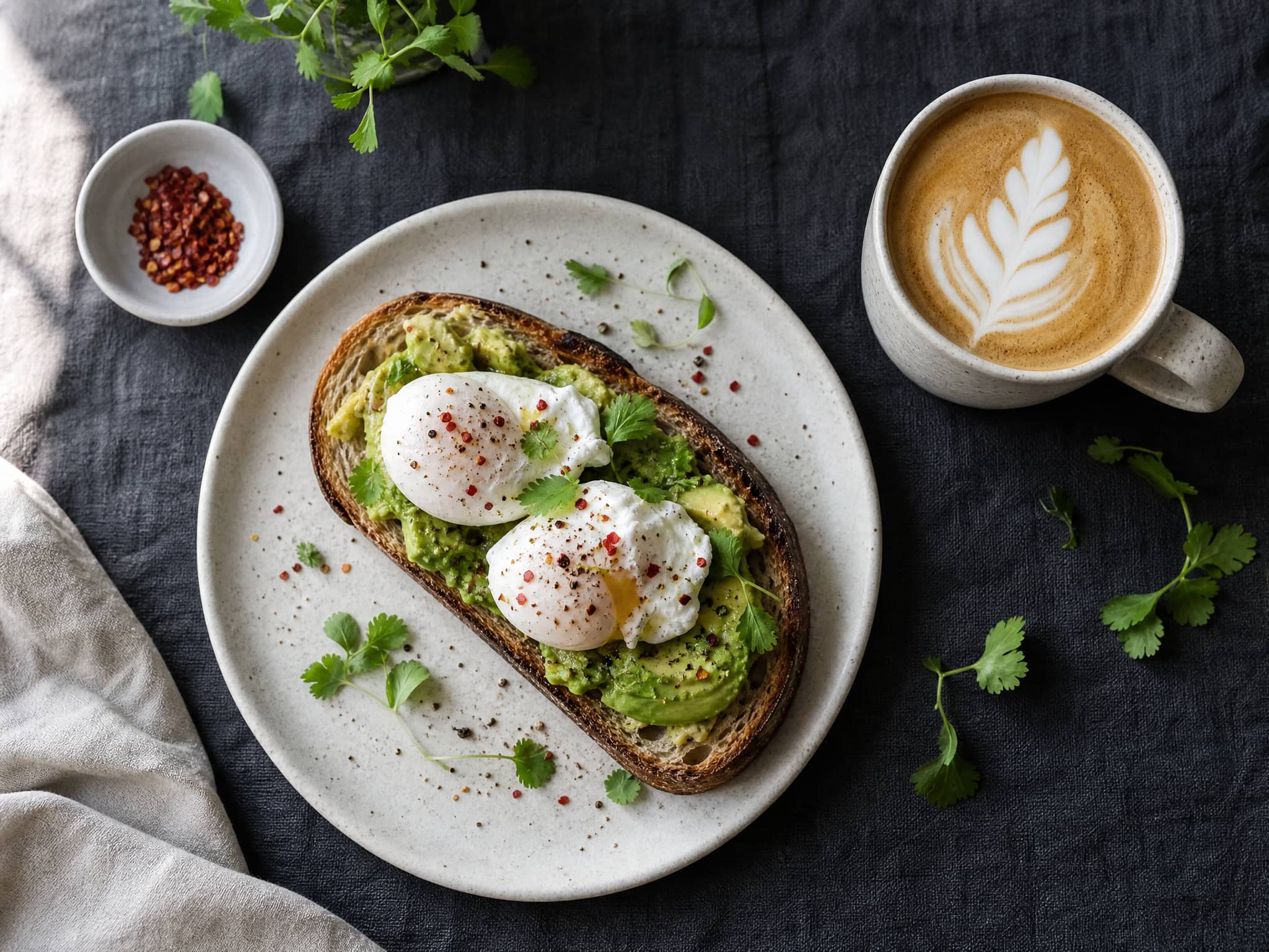 text Lovart AI food image