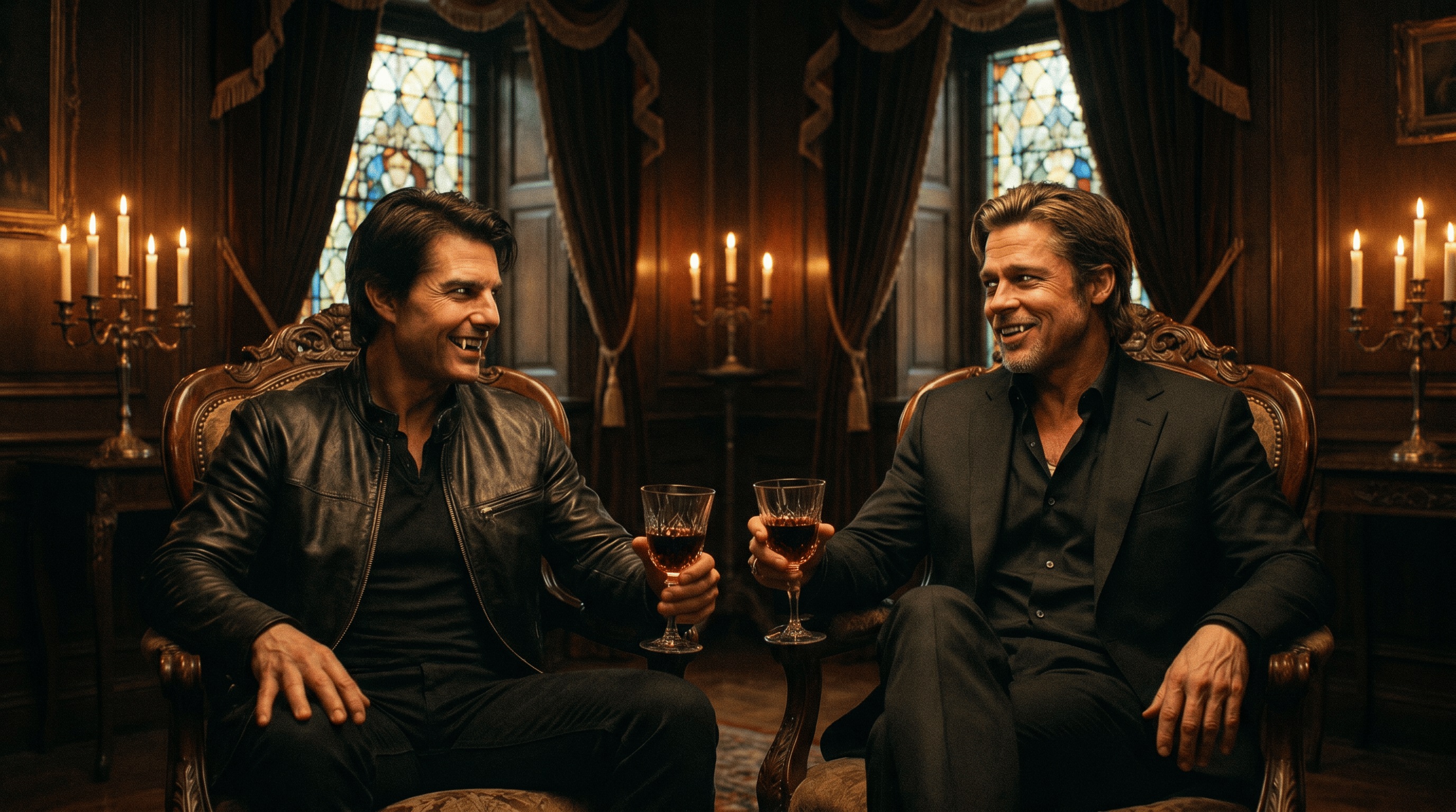 Tom Cruise Brad Pitt