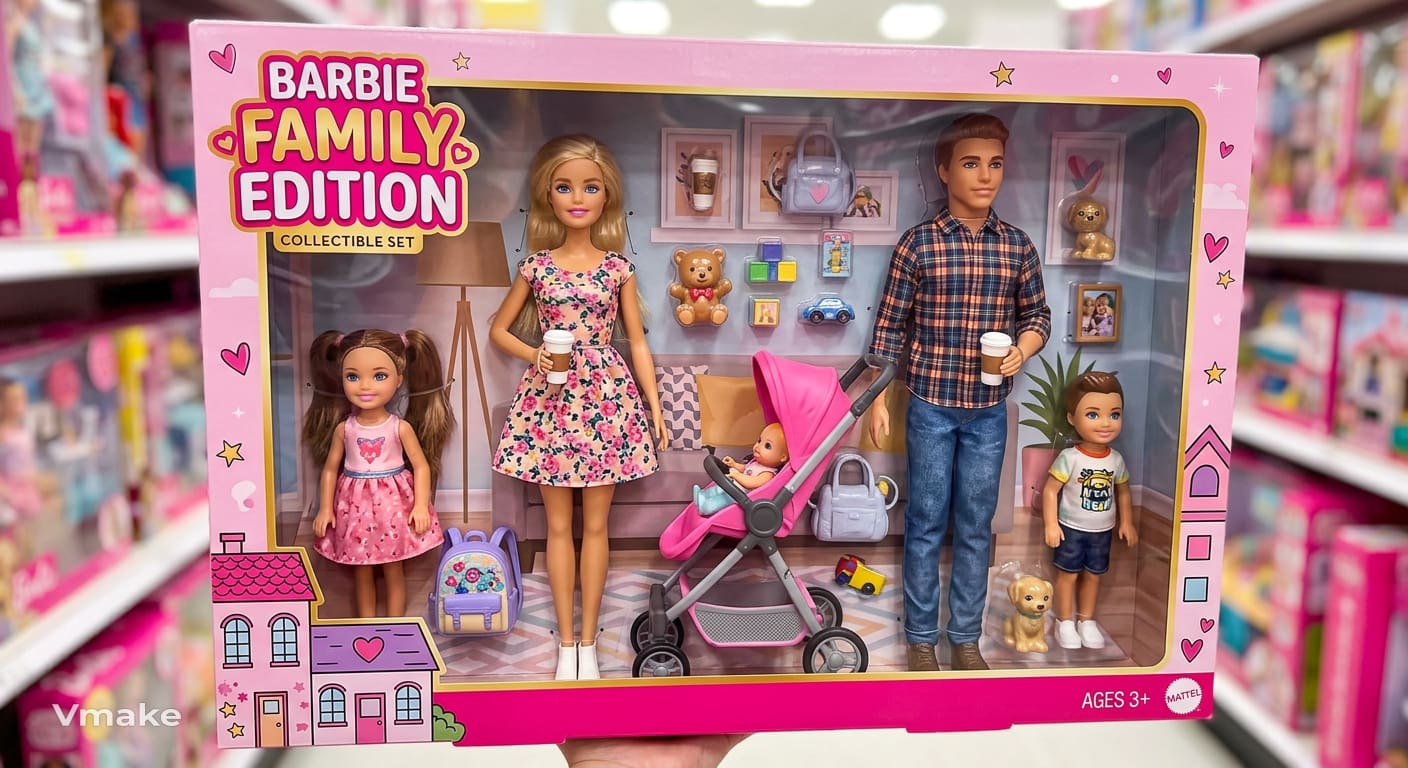 Family edition barbie