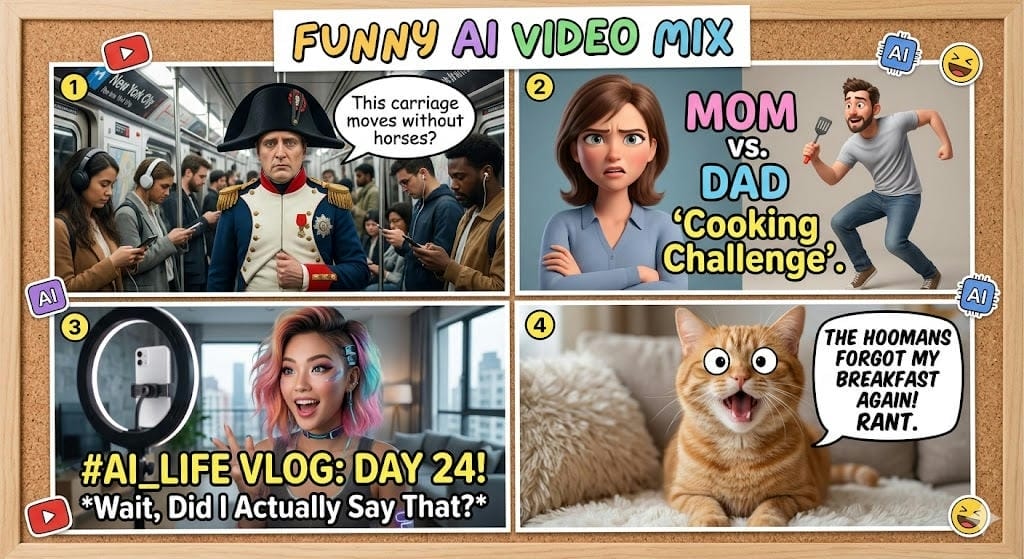 Popular Types of Funny AI Videos