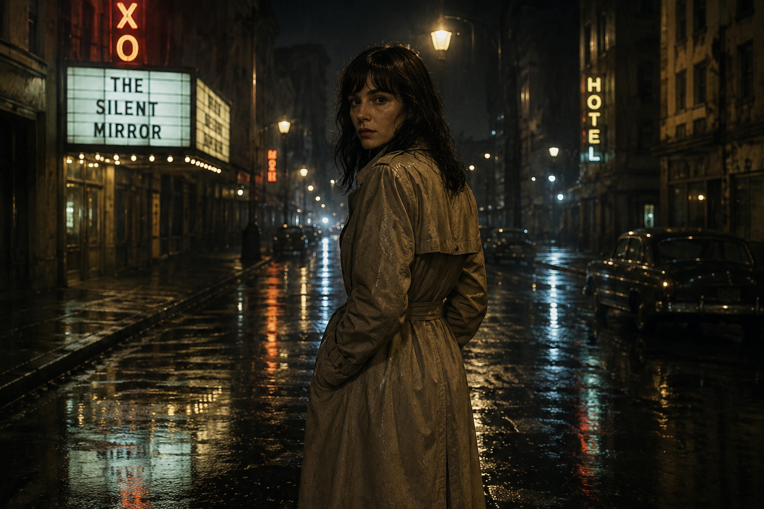 text Fake movie stills that never existed