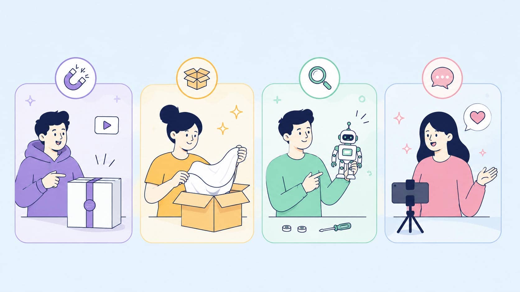 creating engaging toy and tech reveal videos