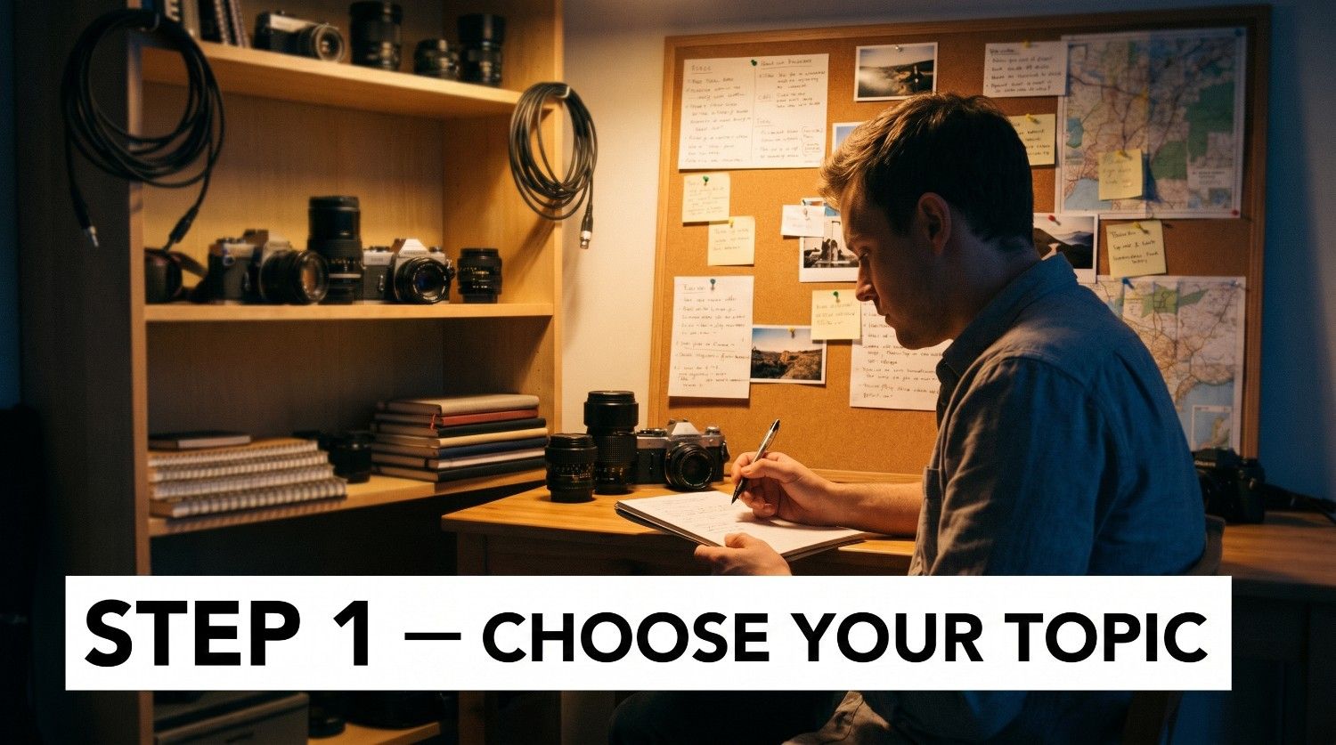 Choose a documentary topic