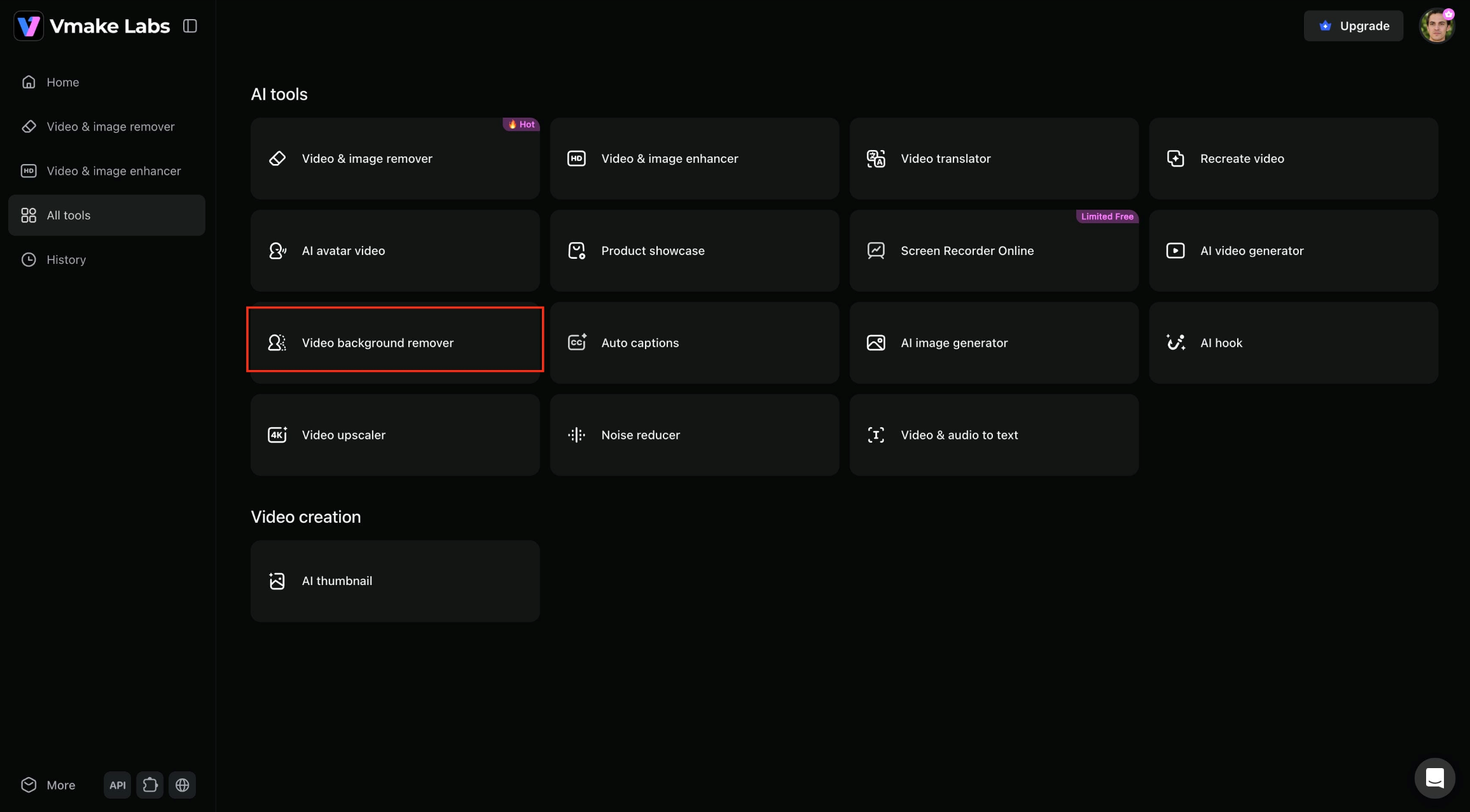 Open Video Background Remover