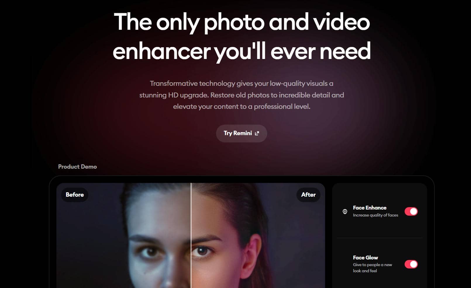  Remini Photo Enhancer