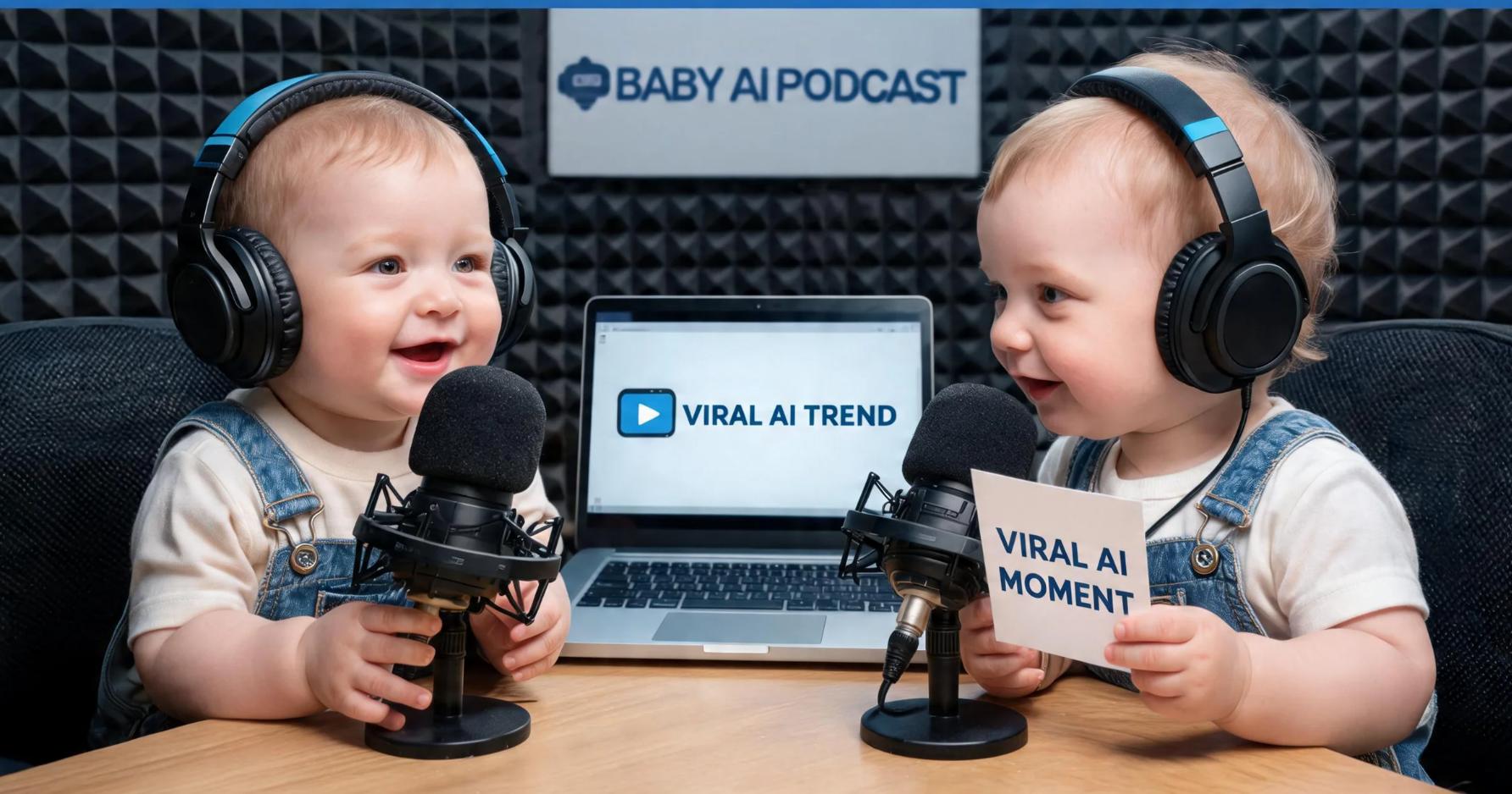 News commentary by babies