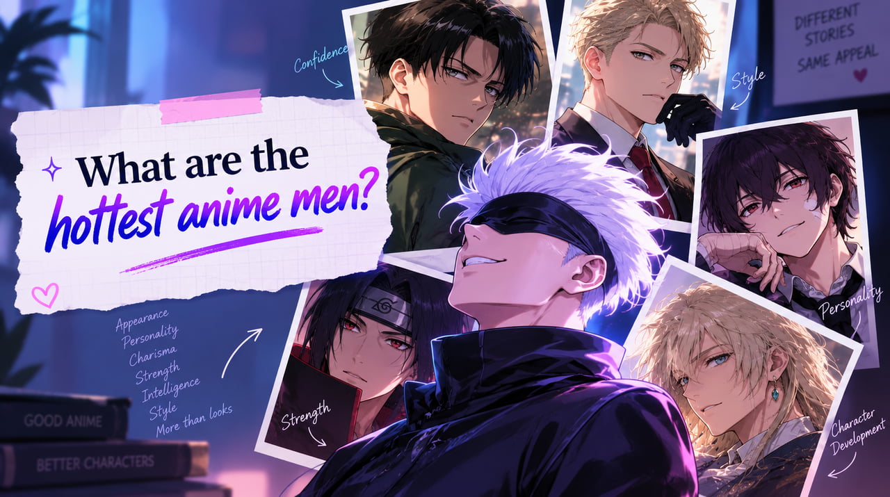 What are the hottest anime men?