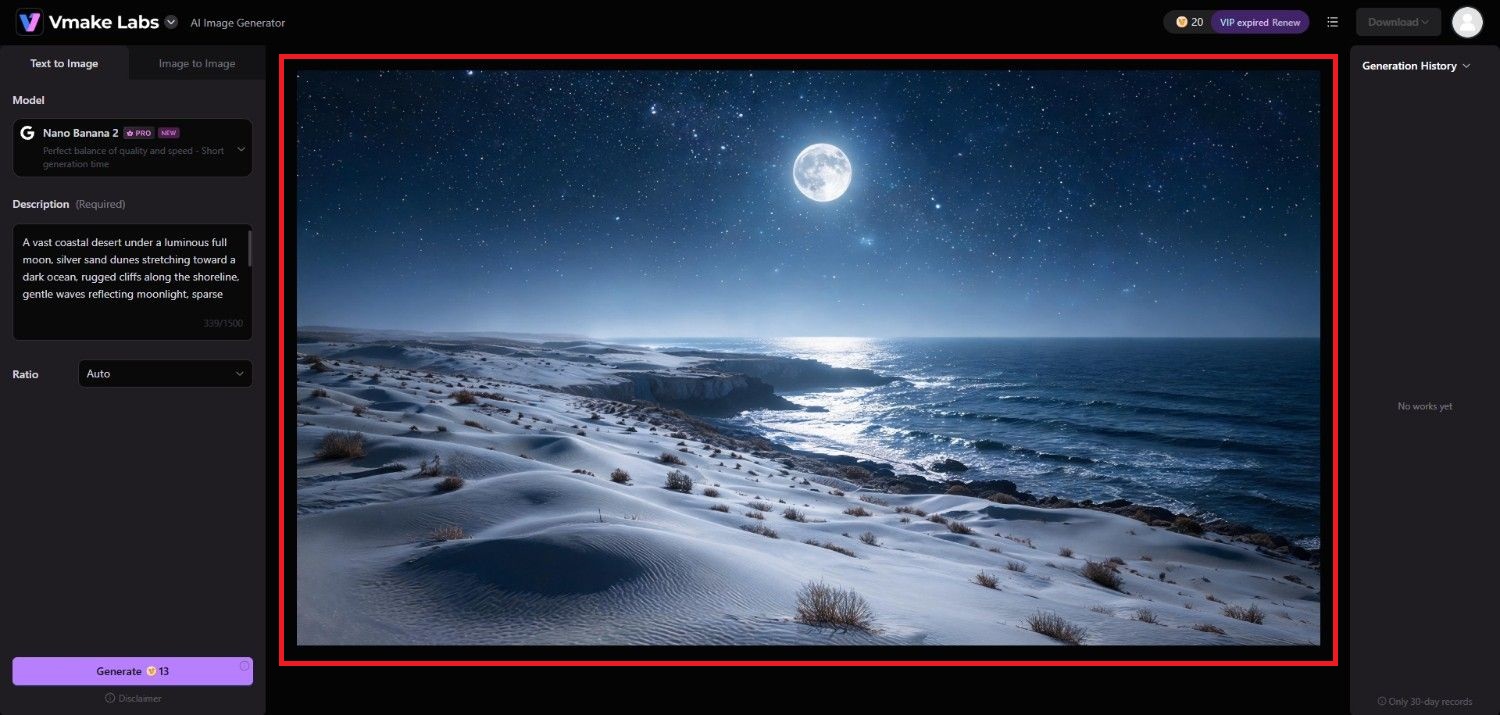 text Export your image