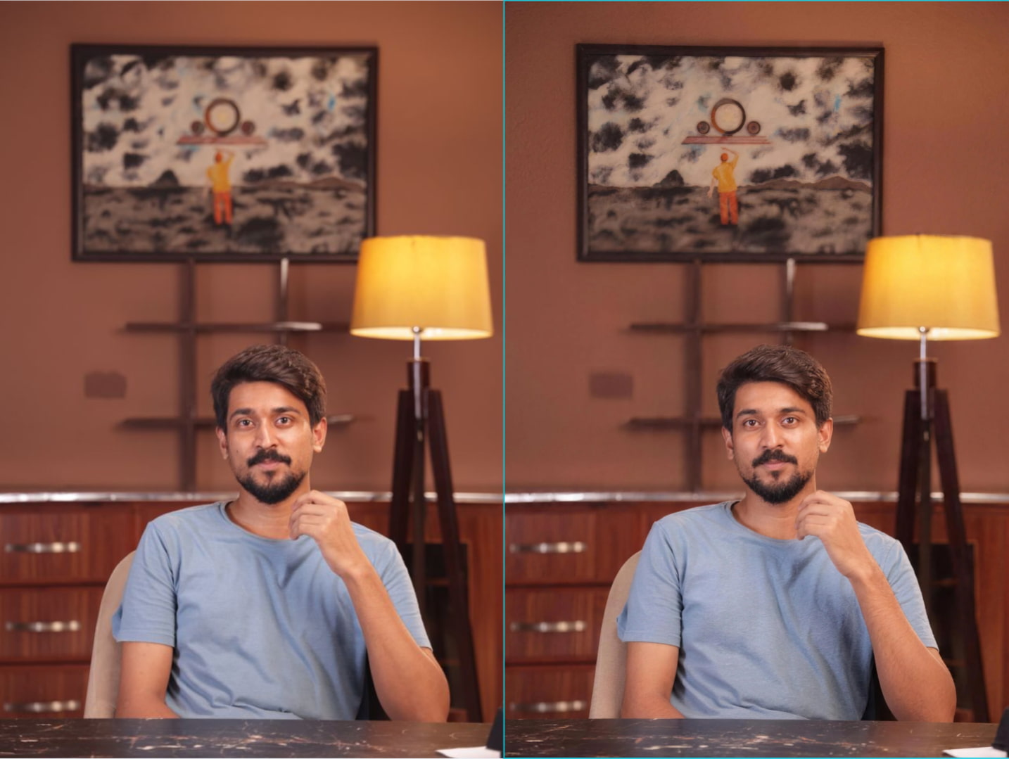 portrait upscaling by CapCut image upscaler