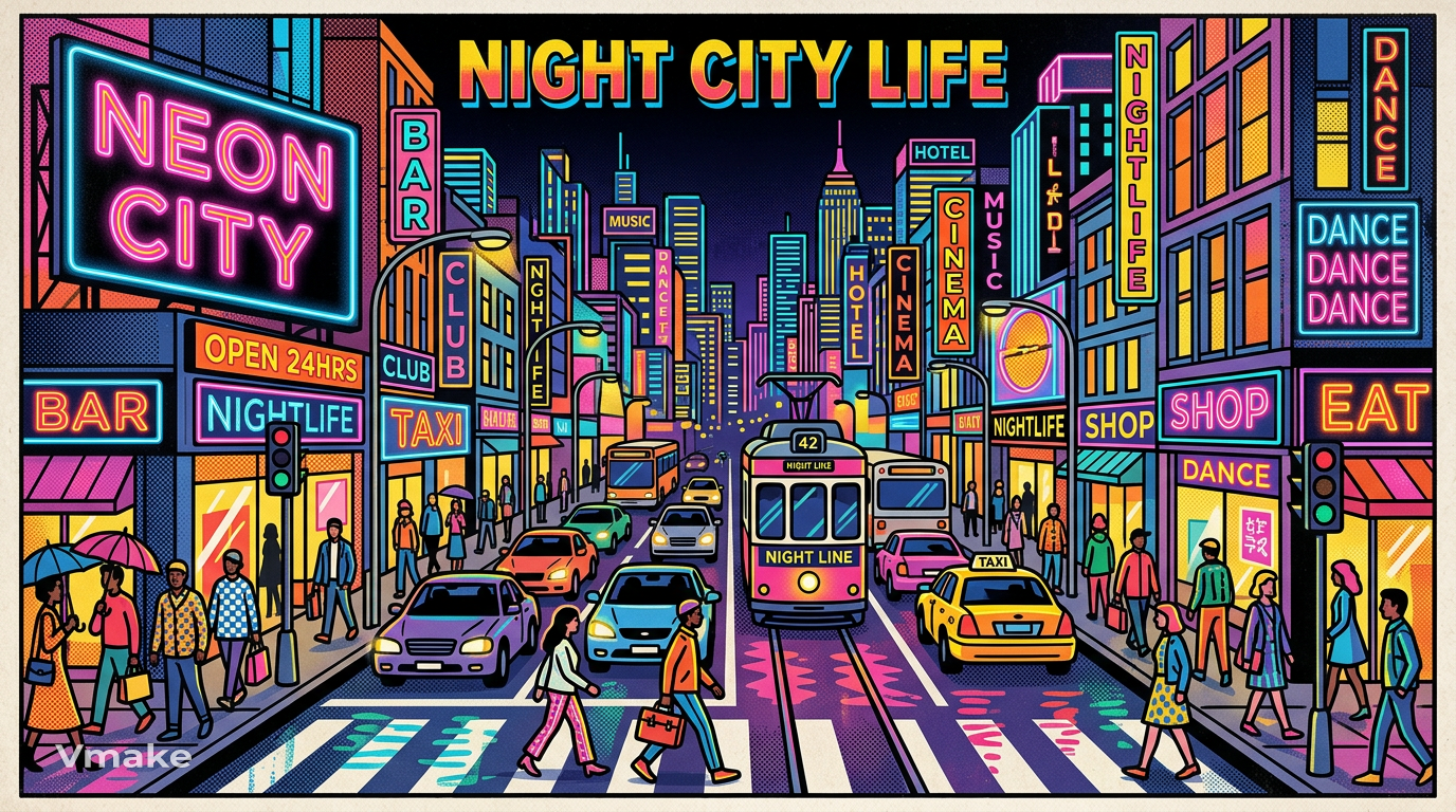 text pop art style