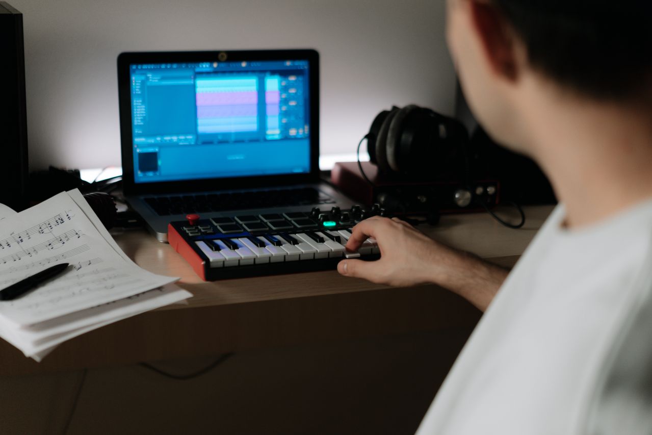 Add sound, music, and captions