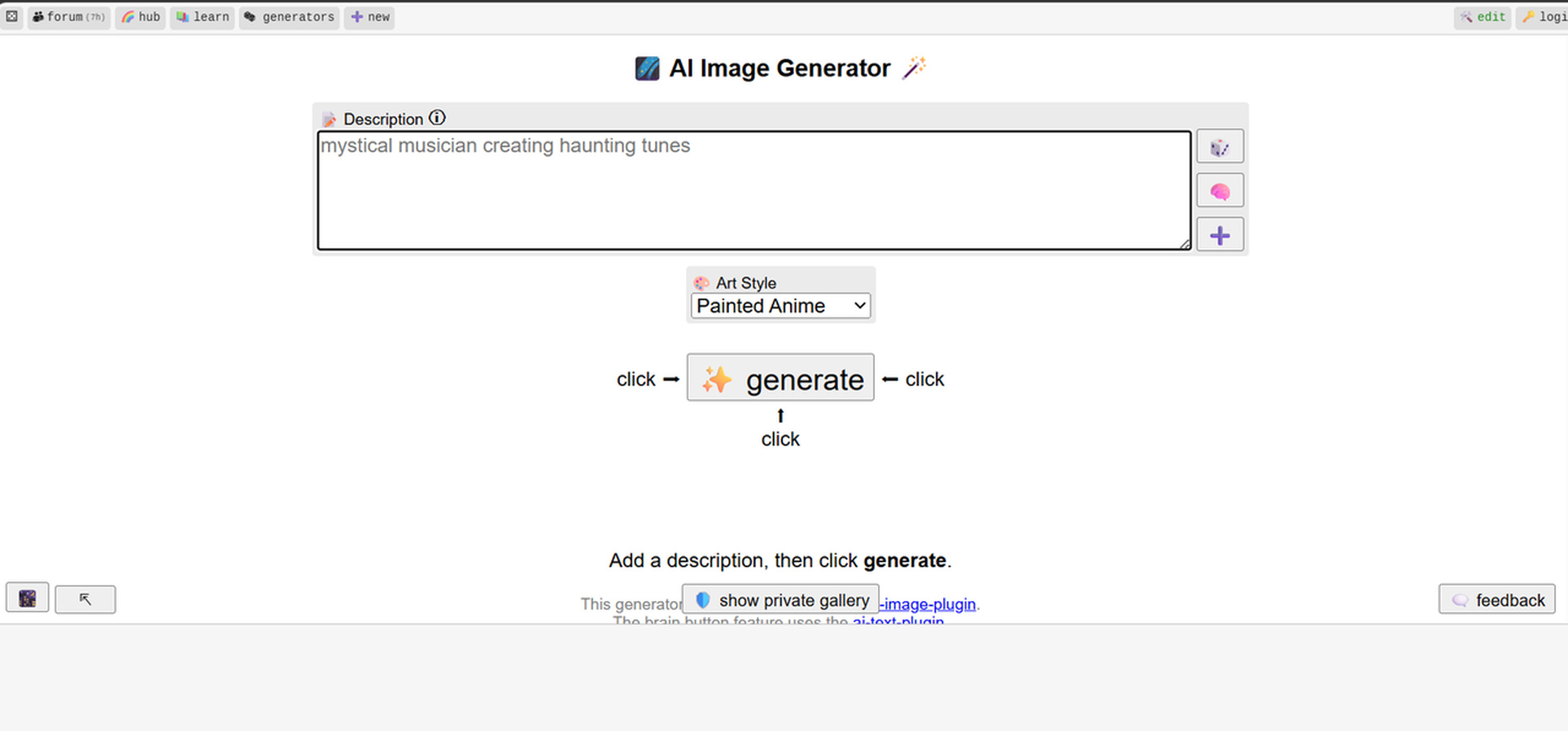 Perchance AI Image Generator