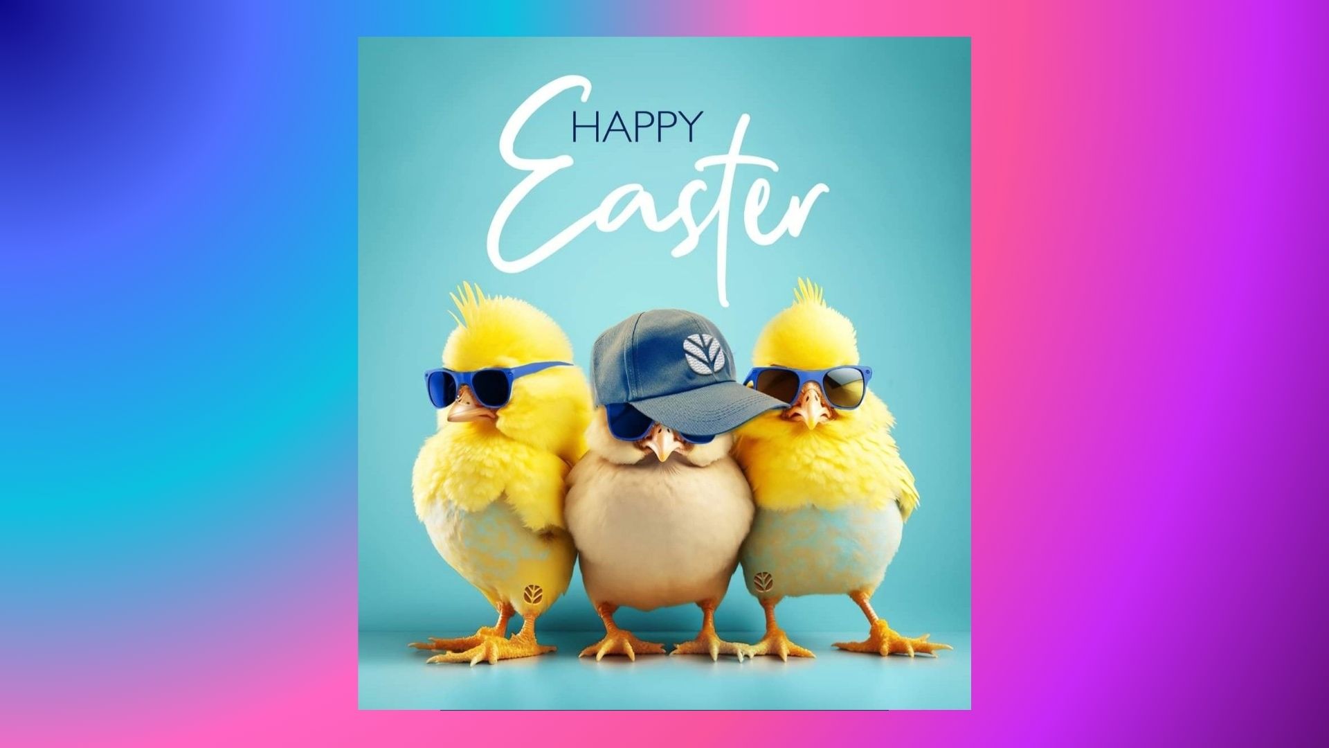 text 21. The Cool Chicks Happy Easter Meme