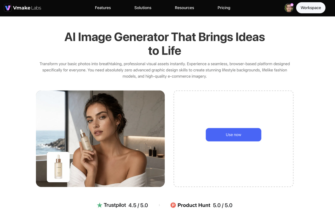 Vmake Labs AI Image Generator