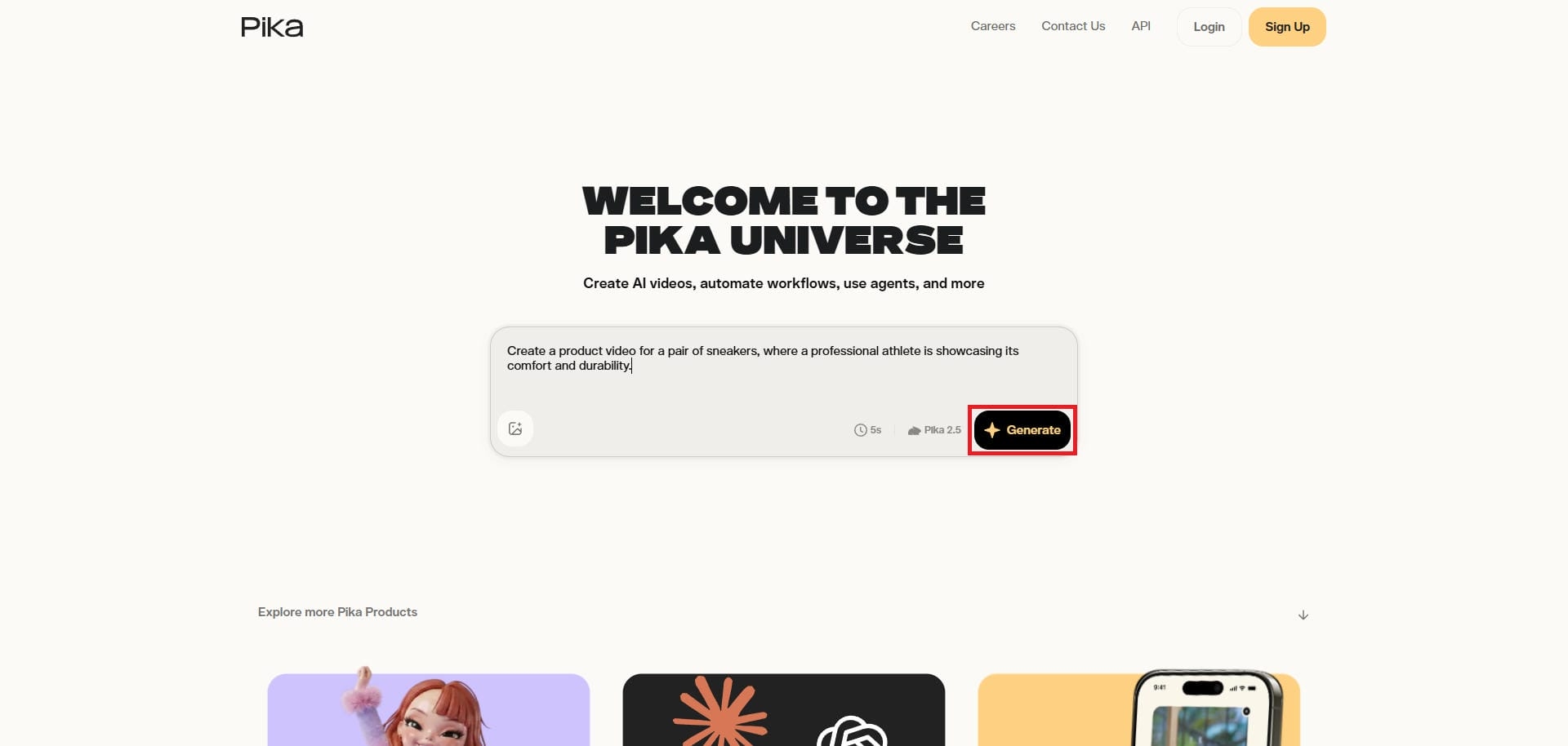 Generate and export your video