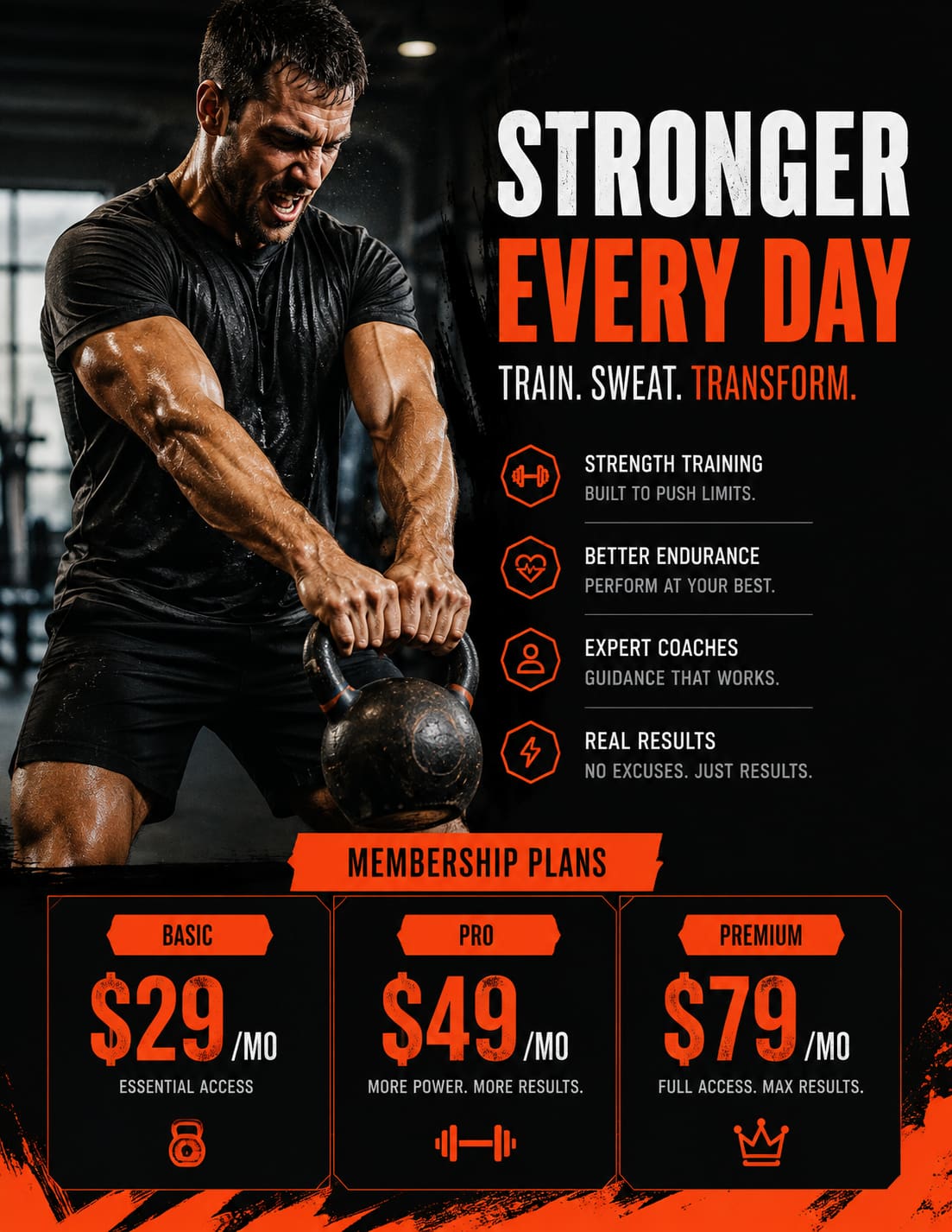 Fitness Gym flyer