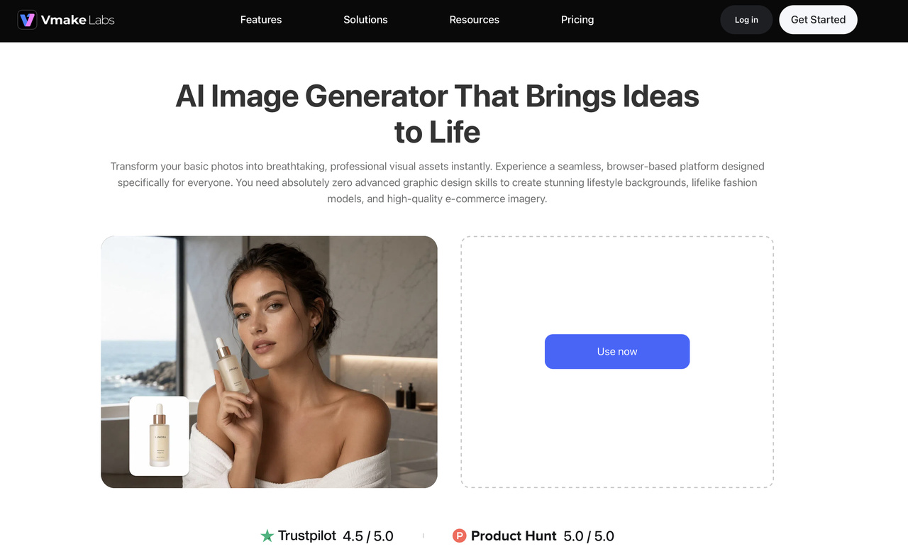 Vmake Labs AI Image Generator