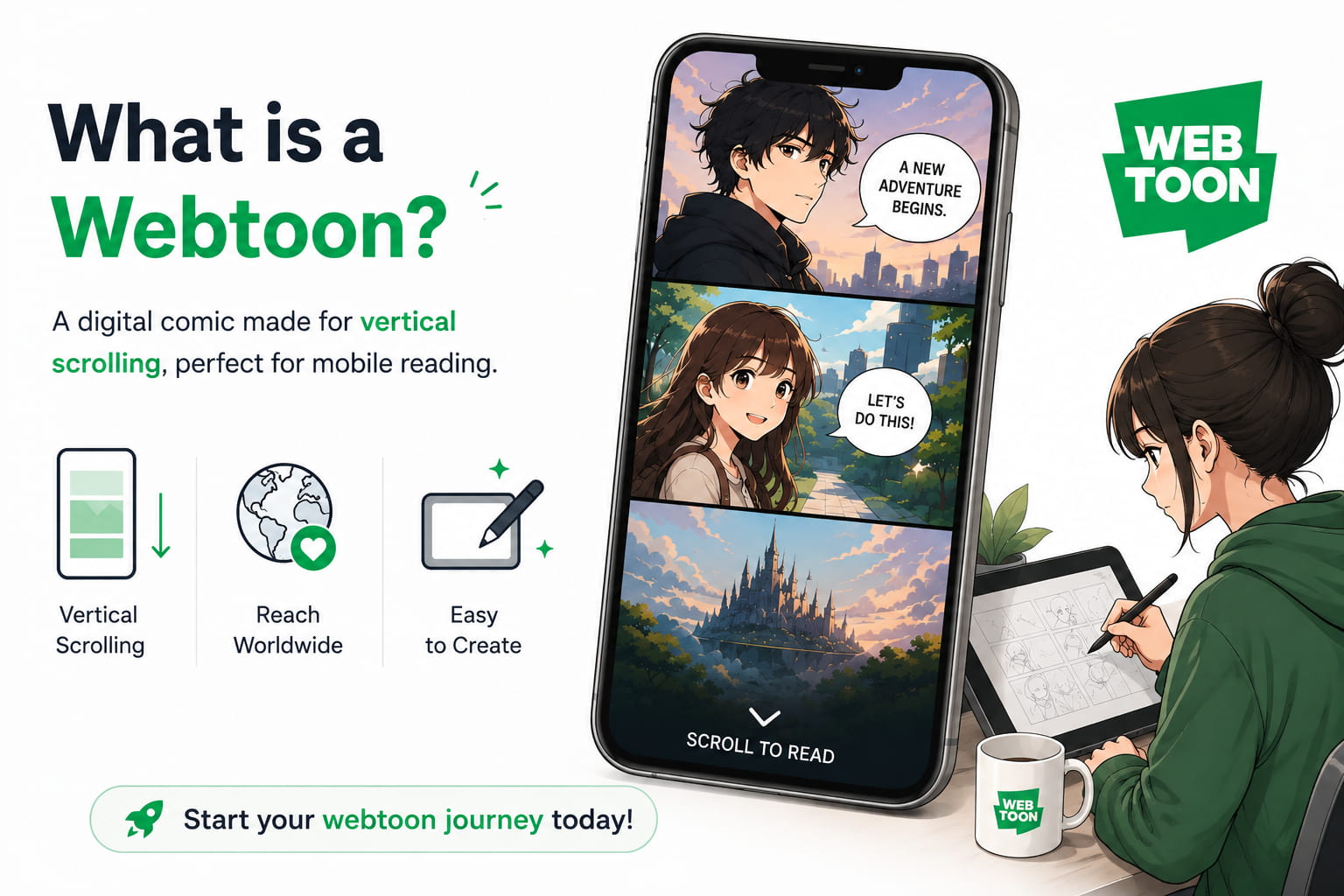 text What is a webtoon