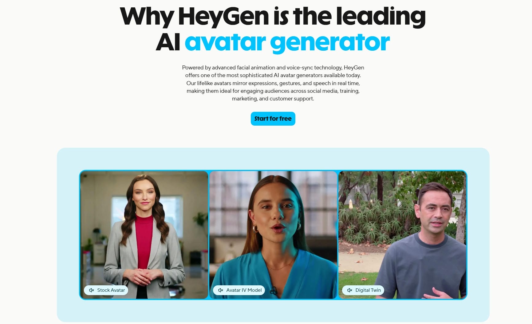 HeyGen avatar