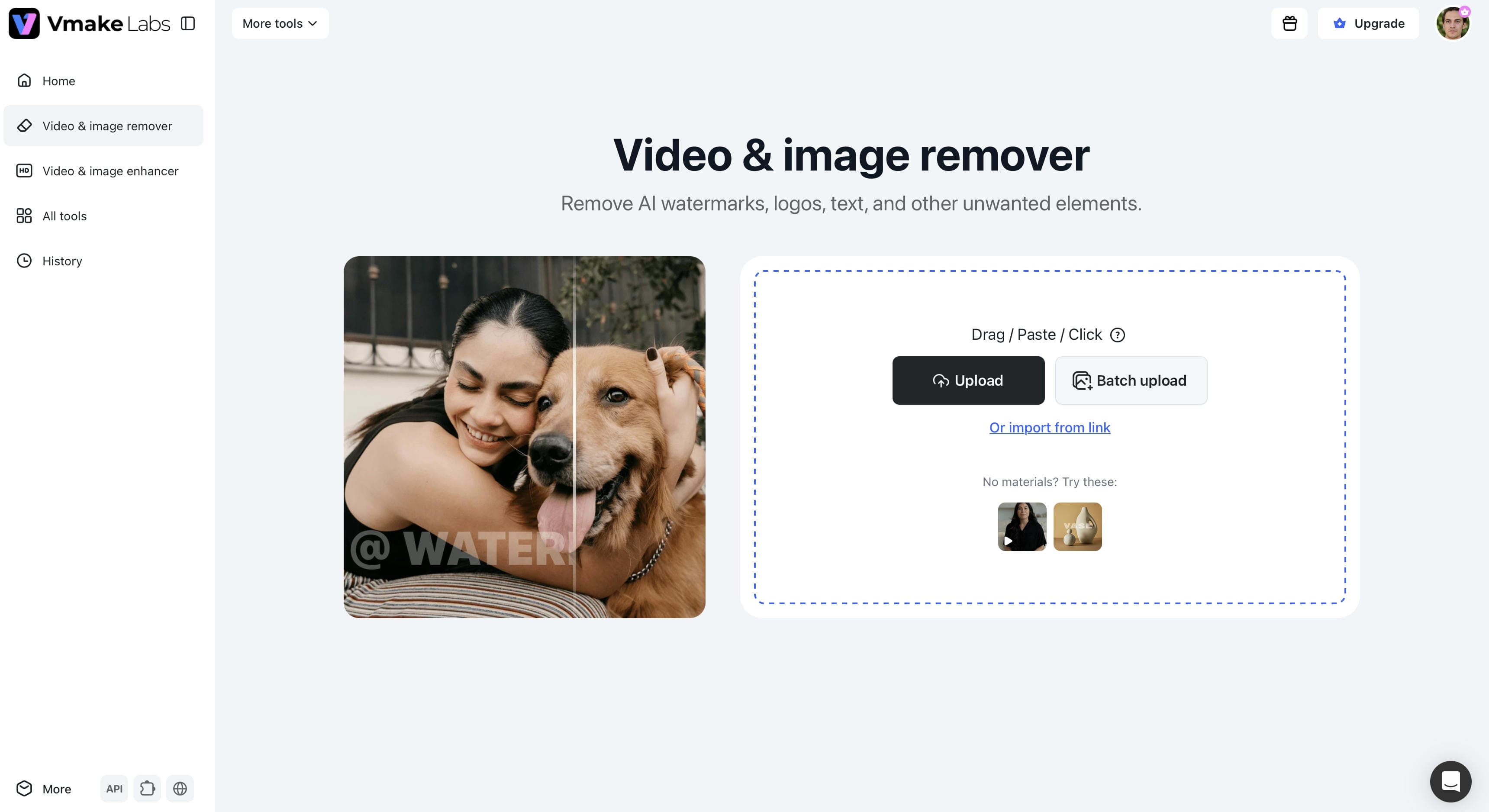 text Upload your photo