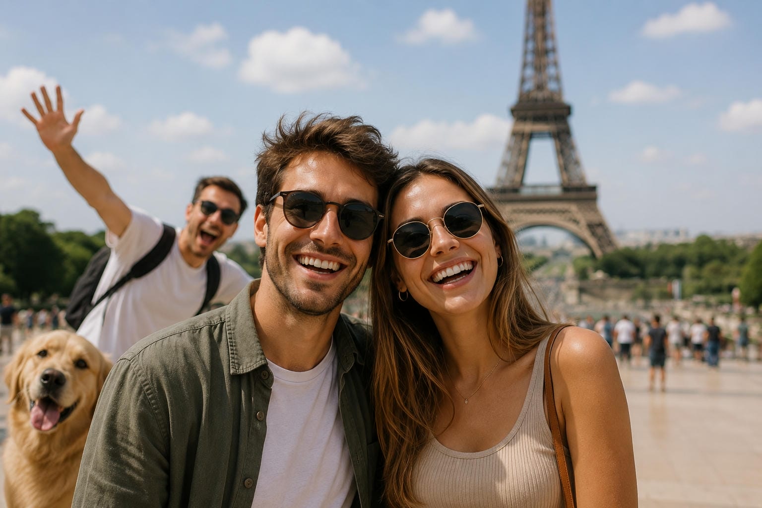 text photobomb