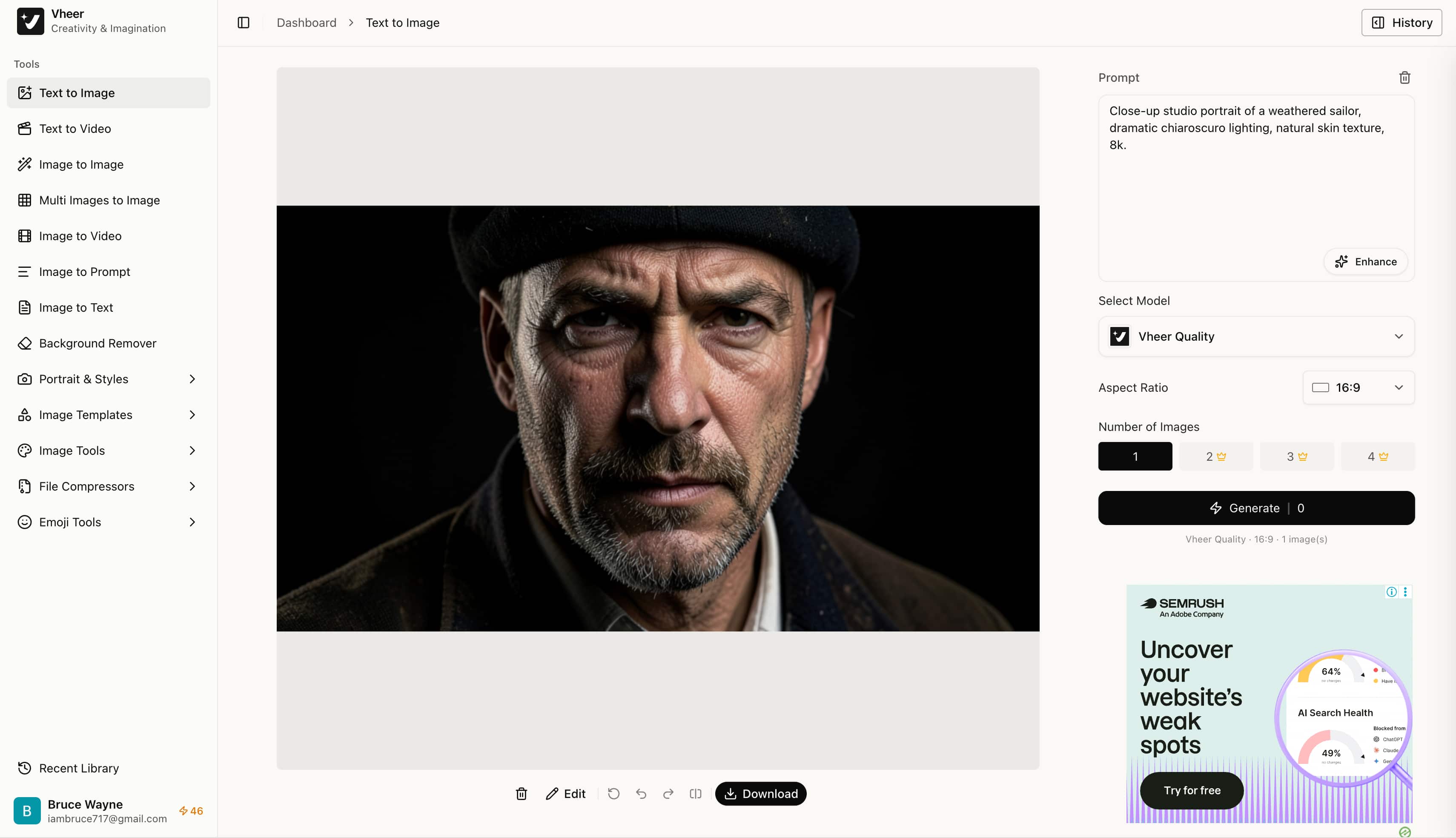 text Photorealistic portraits and character concepts