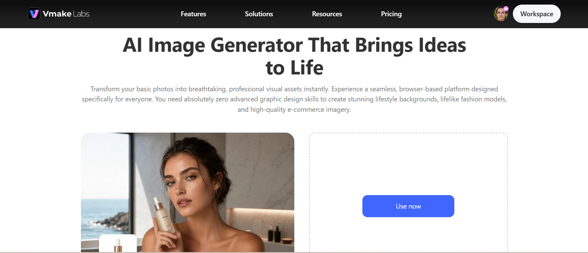 Vmake Labs image generator