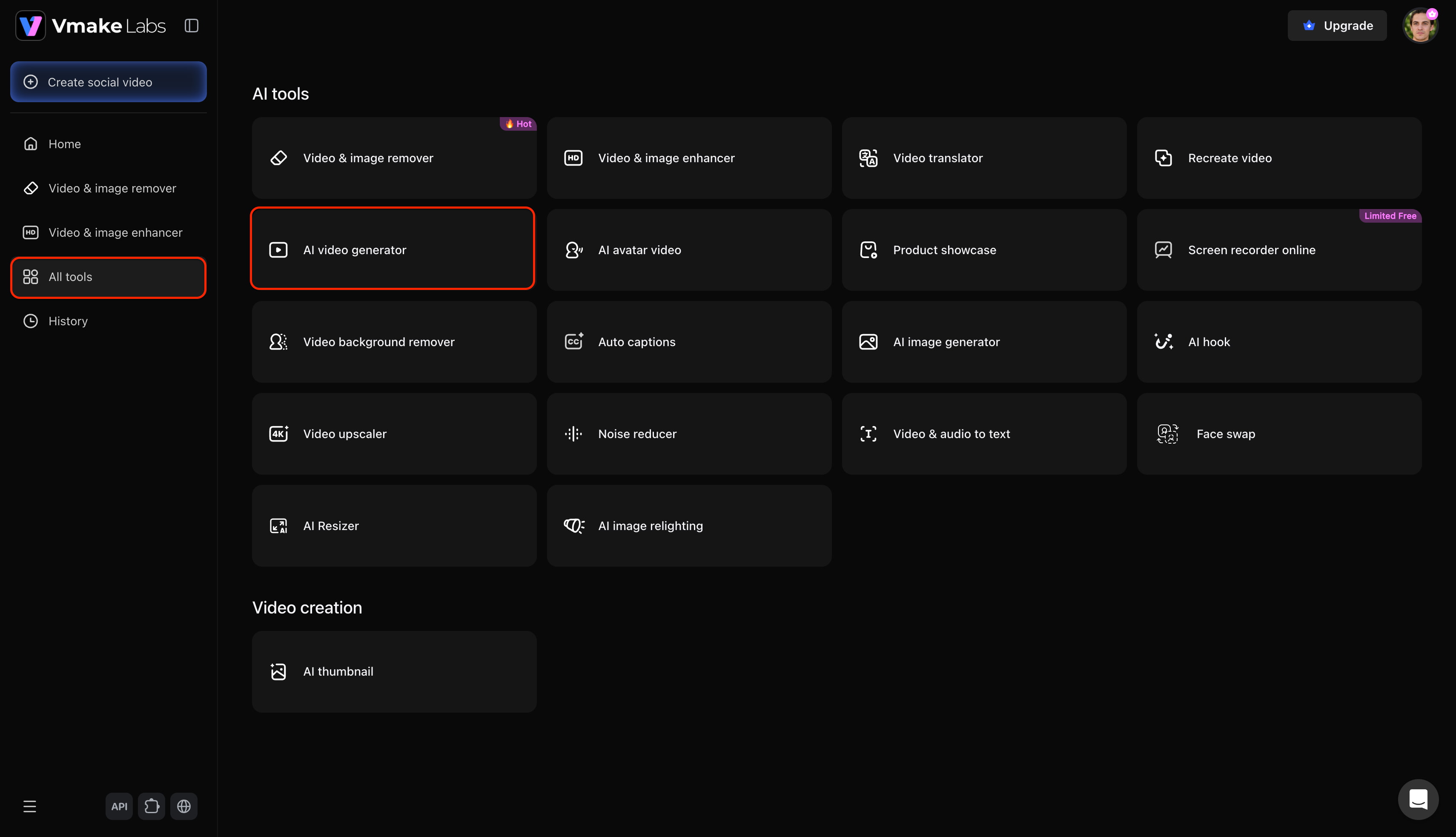 text Step 1: Access the AI video generator and define your concept