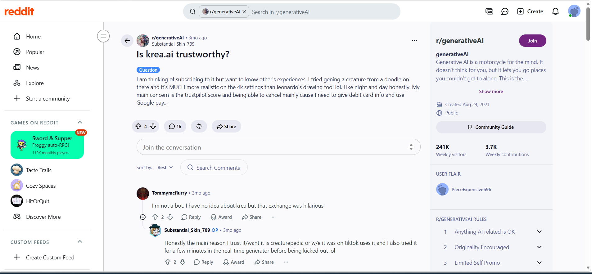 Reddit review