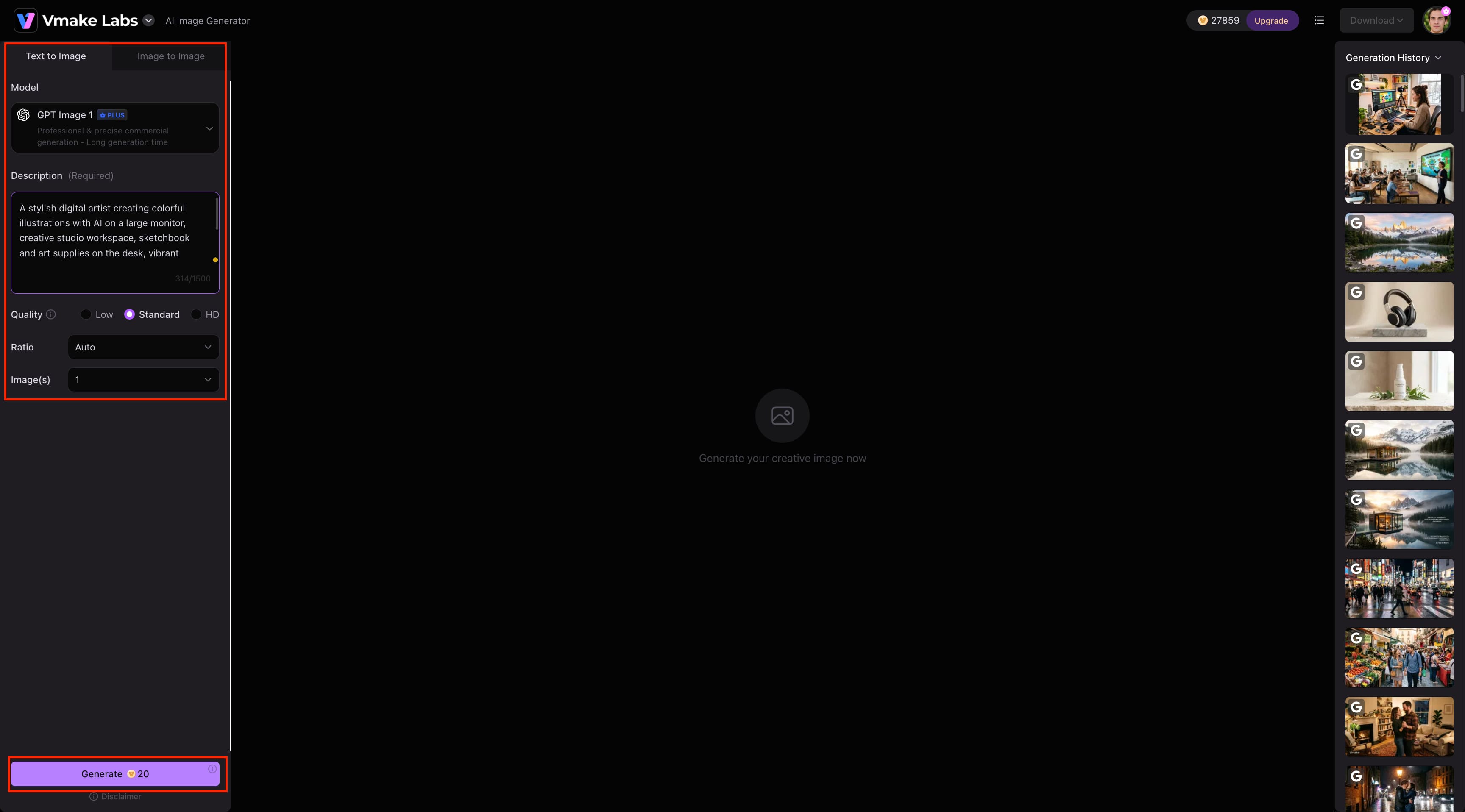 Enter a prompt