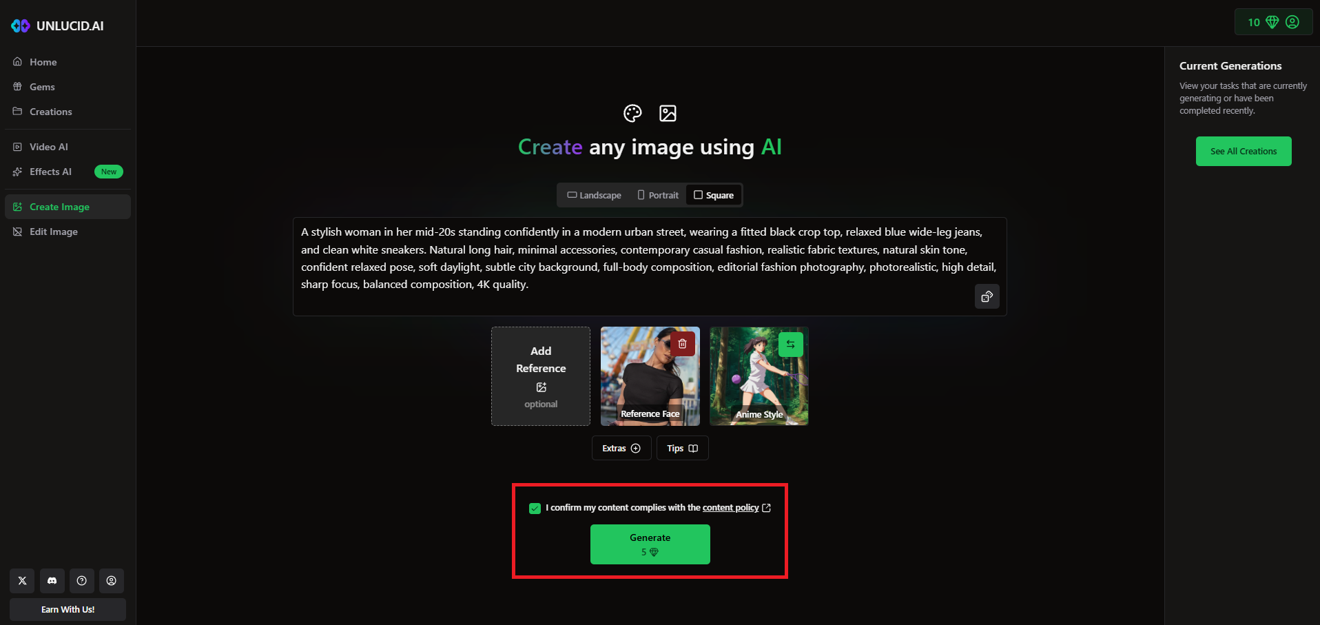 text Generating image and exporting it