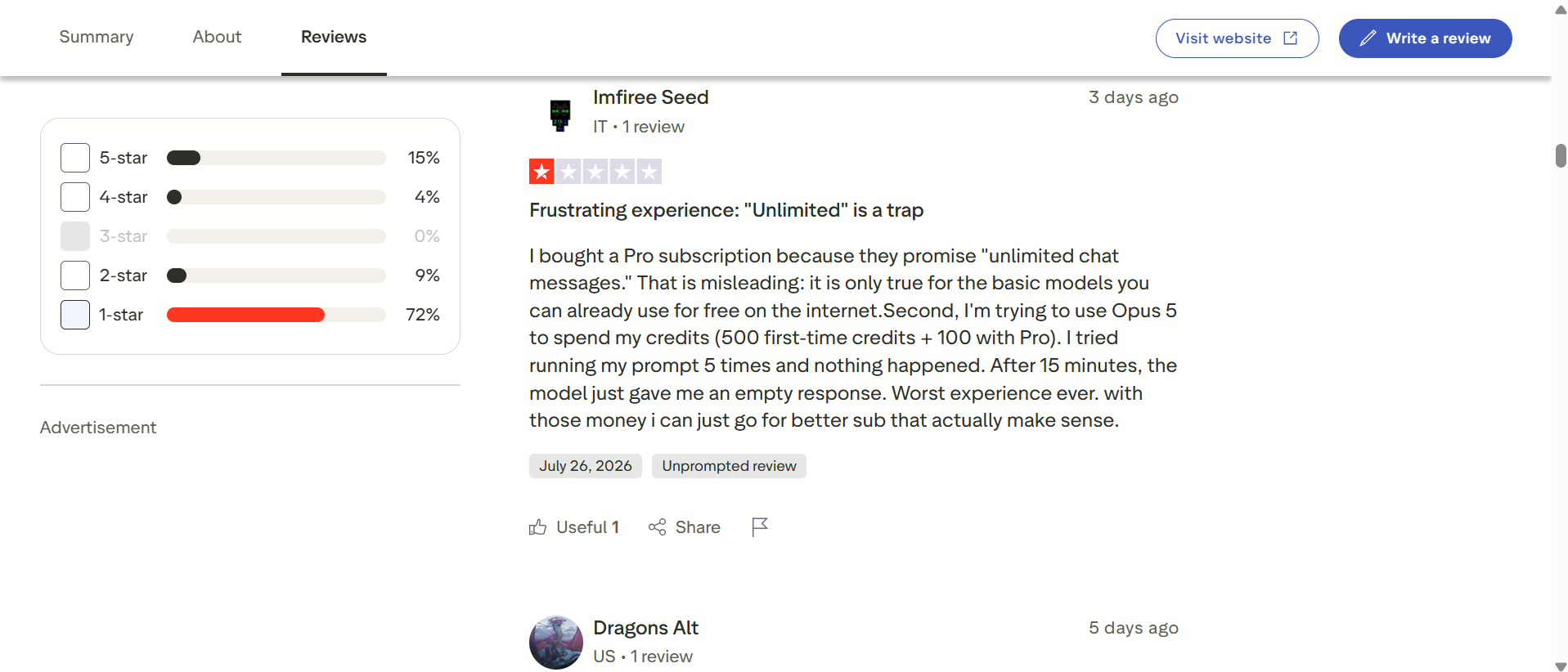 text Trustpilot Review