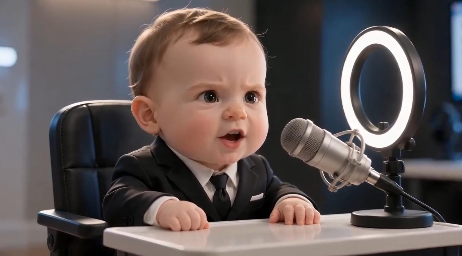 business podcast baby