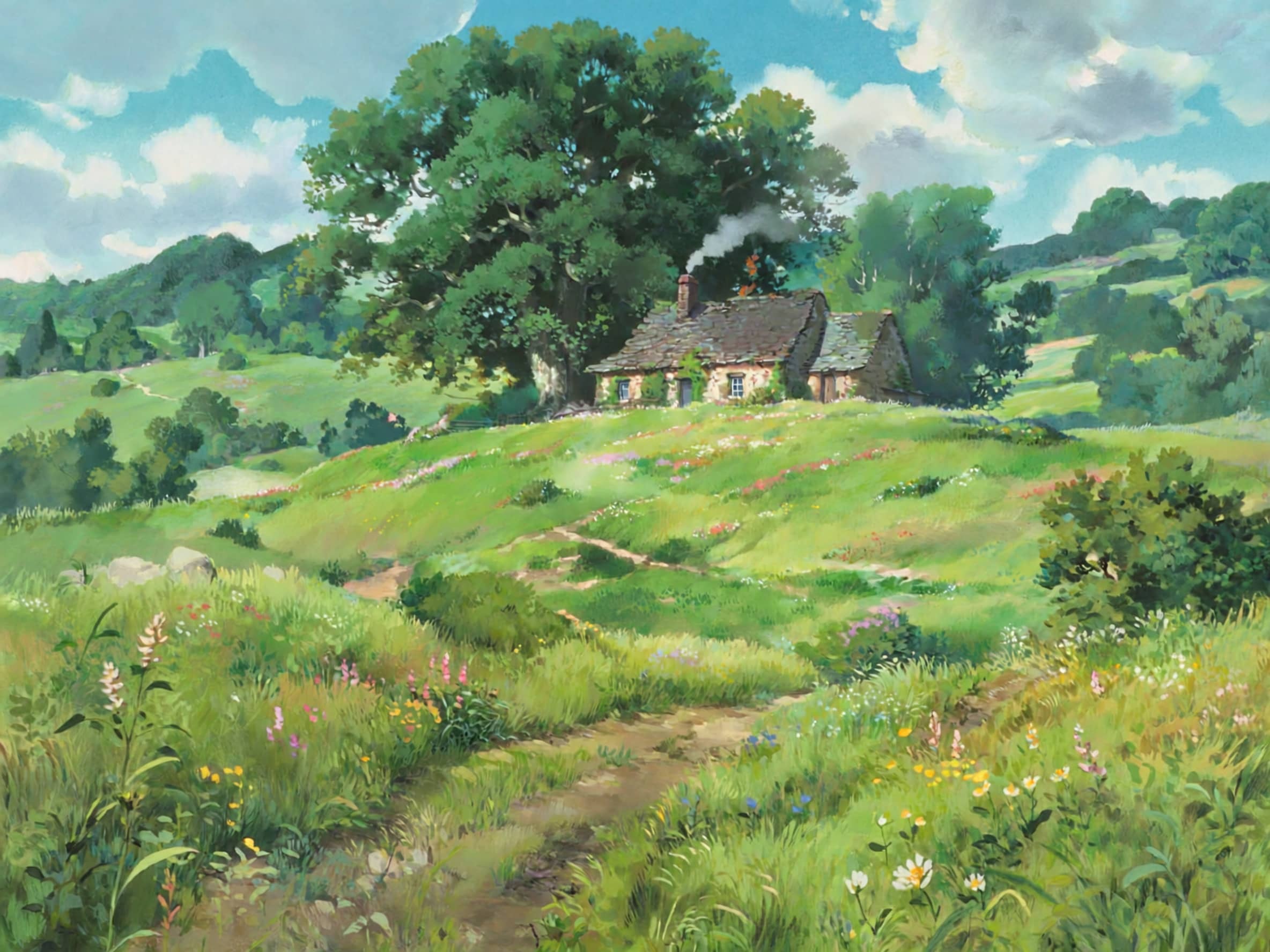 text Ghibli style by Inspire Art AI Image Generator