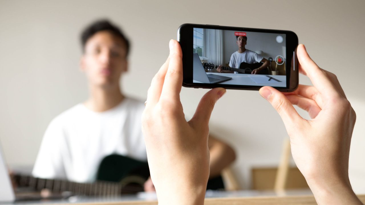 A man is trying to make a viral YouTube video