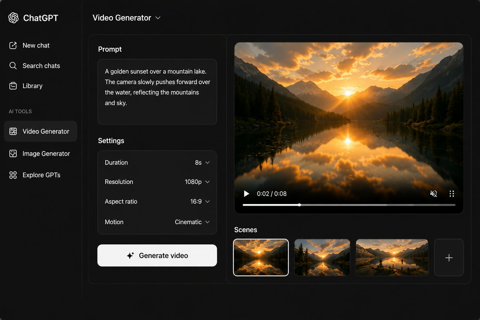AI-Powered Video Creation