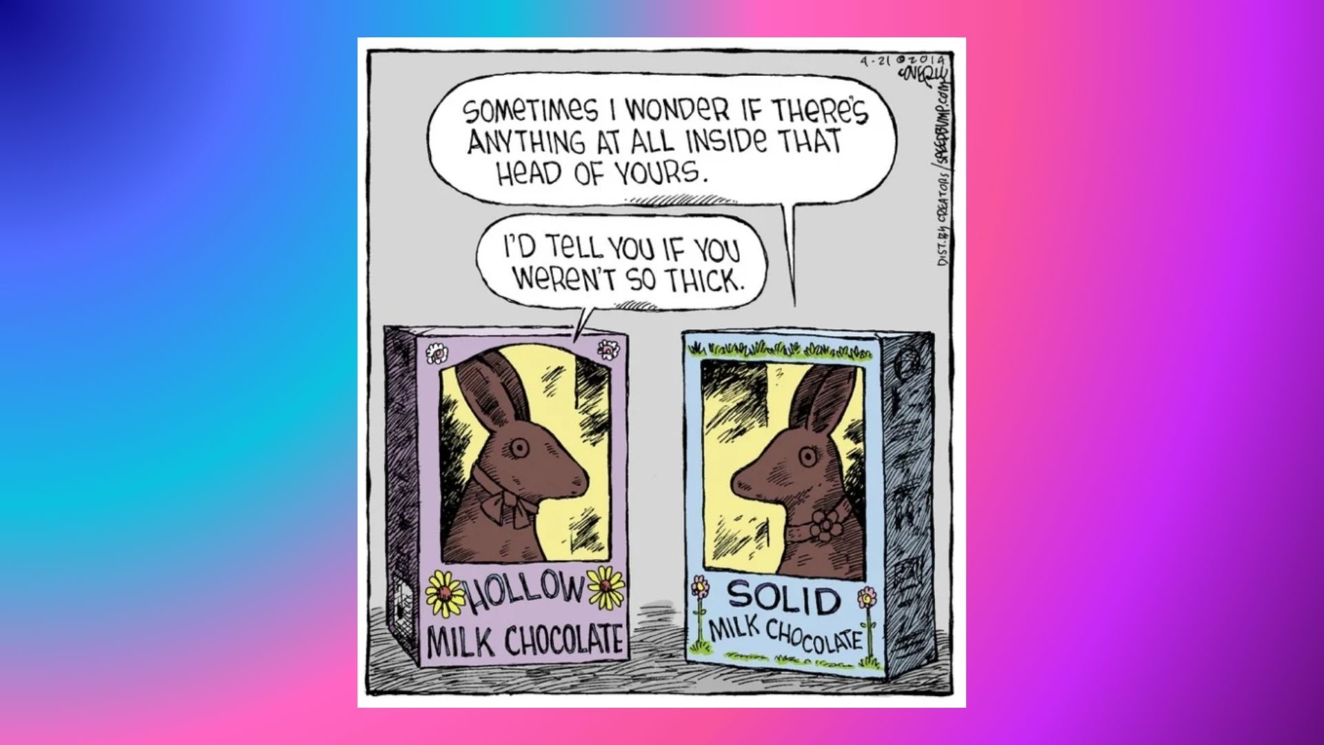 text 10. The Hollow vs. Solid Chocolate Bunny Argument